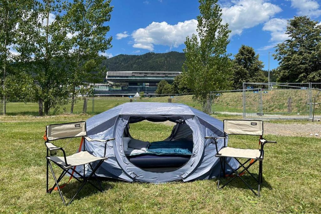 Grandprixcamp, Closest To The Red Bull Ring, Up To 4 Guests In A Tent Spielberg Bei Knittelfeld Экстерьер фото