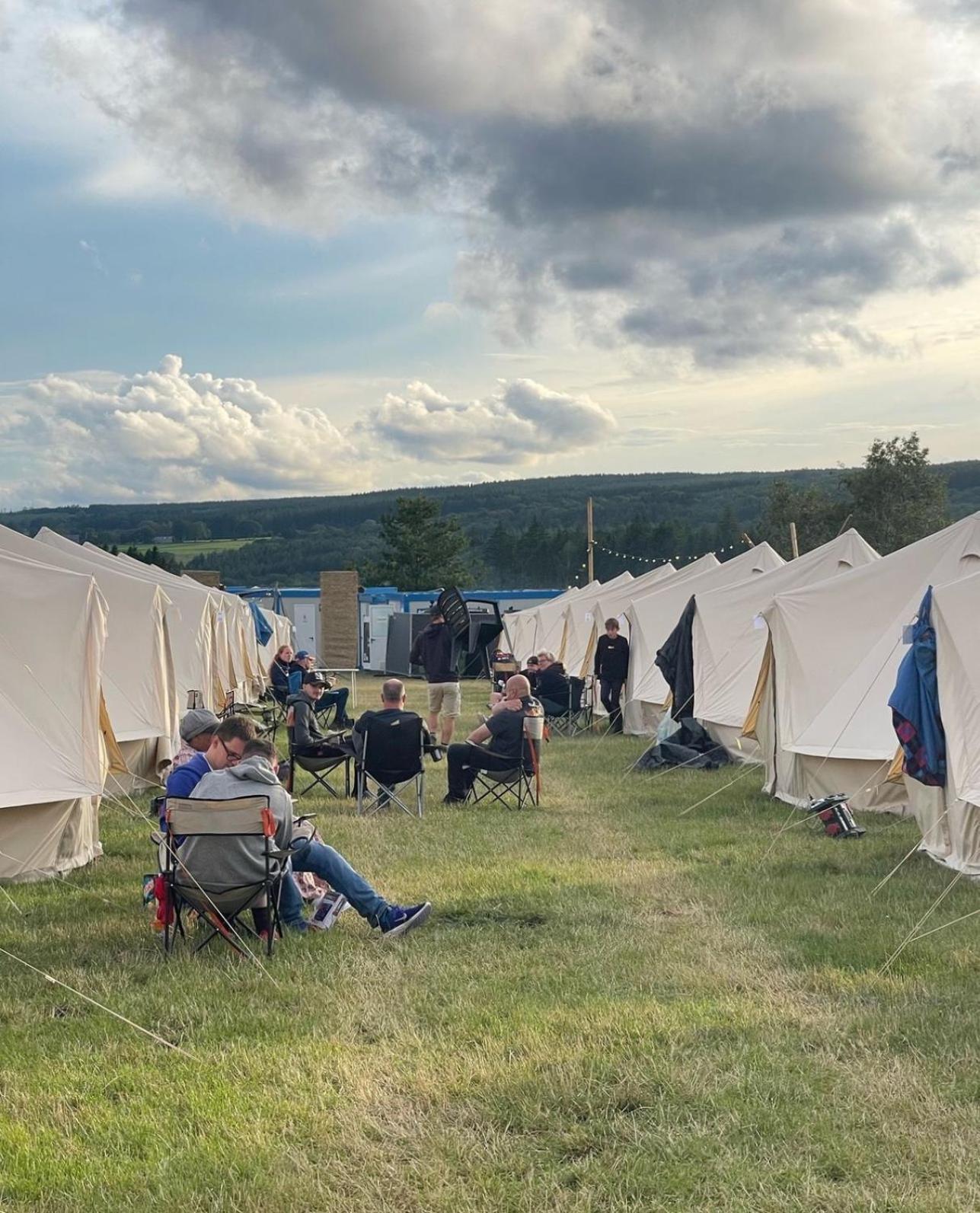 Grandprixcamp, Closest To The Red Bull Ring, Up To 4 Guests In A Tent Spielberg Bei Knittelfeld Экстерьер фото